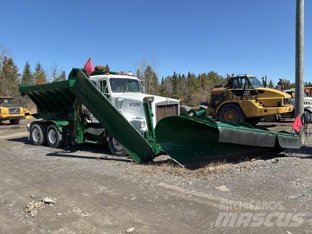 Kenworth T800 Sněžné pluhy, přední sněhové radlice