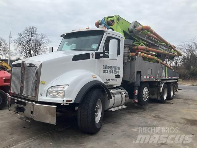 Kenworth T880 Nákladní auta s čerpadly betonu