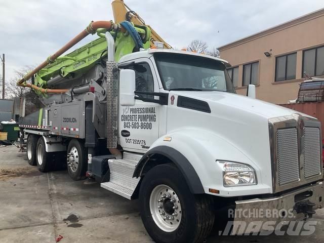 Kenworth T880 Nákladní auta s čerpadly betonu