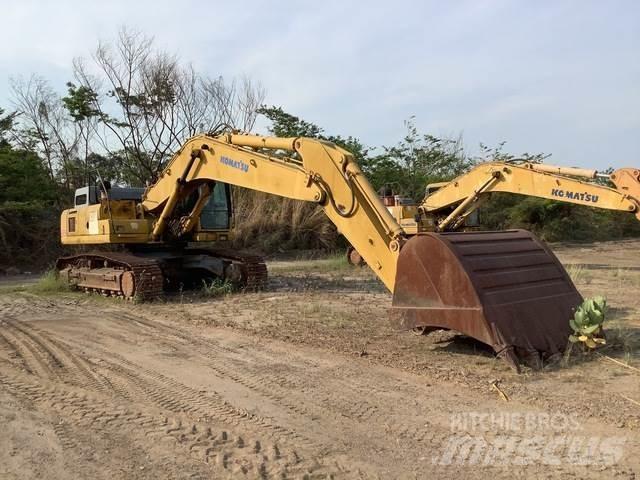 Komatsu PC450-8 Pásová rýpadla
