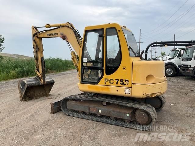 Komatsu PC75R Pásová rýpadla