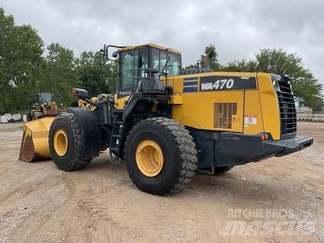 Komatsu WA470 Kolové nakladače