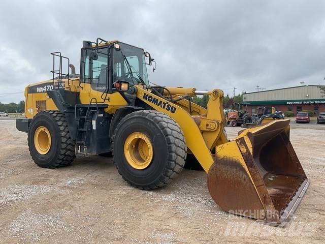 Komatsu WA470 Kolové nakladače