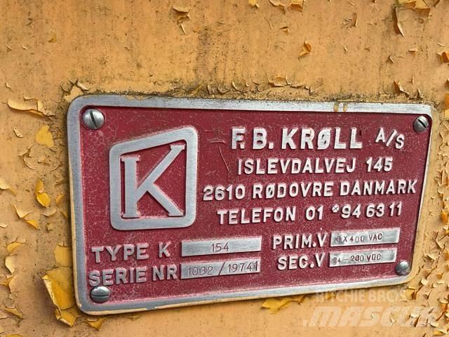 Kroll K154 Stavební jeřáby