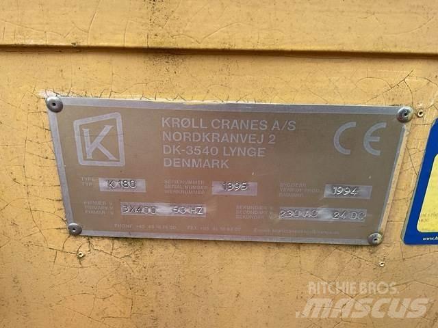 Kroll K180 Stavební jeřáby