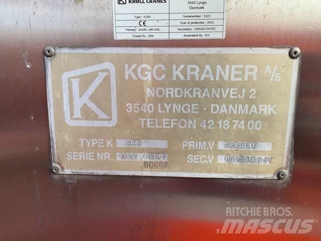 Kroll K250 Stavební jeřáby