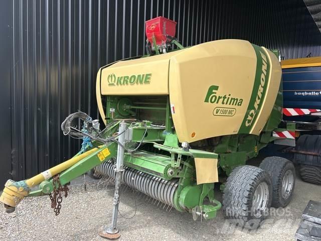 Krone V1500MC Lis na válcové balíky