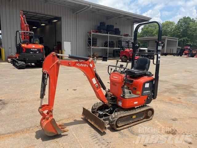 Kubota K008-5 Pásová rýpadla