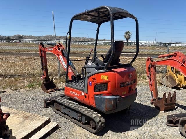 Kubota KX018-4 Pásová rýpadla