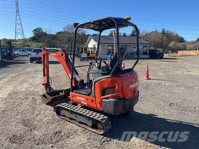 Kubota KX018-4 Mini rýpadla < 7t
