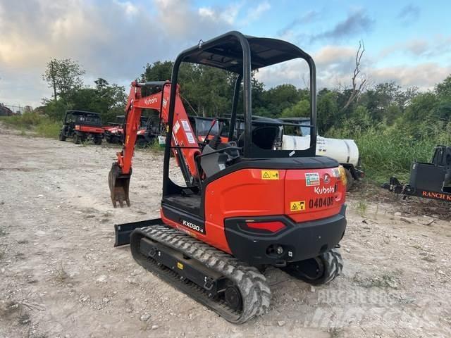 Kubota KX030-4 Pásová rýpadla