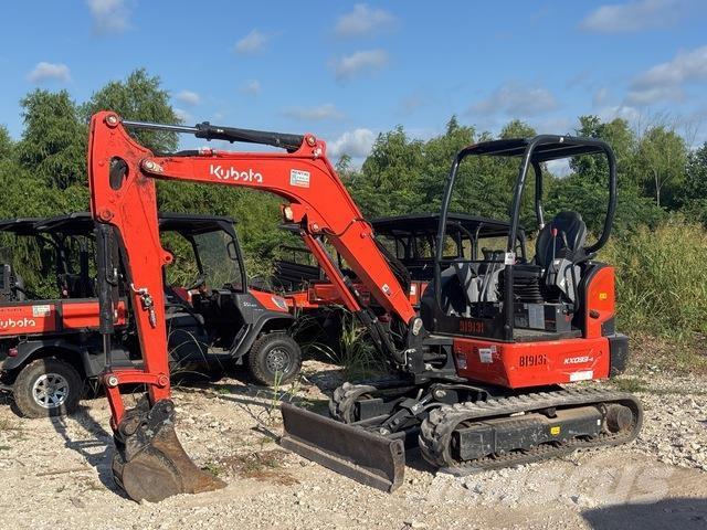 Kubota KX033-4 Pásová rýpadla