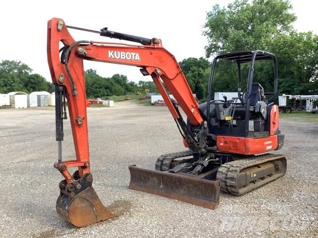 Kubota KX040-4 Pásová rýpadla