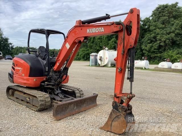 Kubota KX040-4 Pásová rýpadla