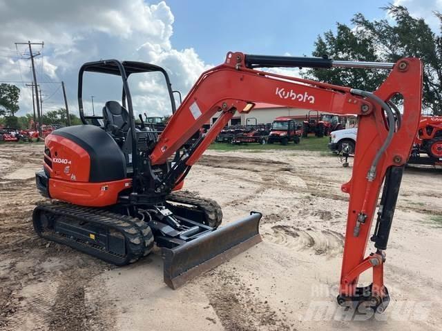 Kubota KX040-4 Pásová rýpadla