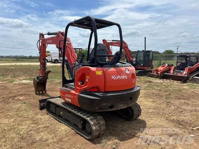 Kubota KX040-4 Pásová rýpadla