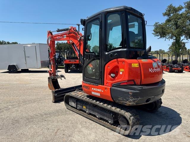 Kubota KX040-4 Pásová rýpadla