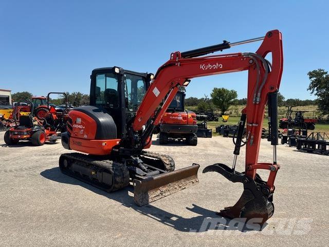 Kubota KX040-4 Pásová rýpadla