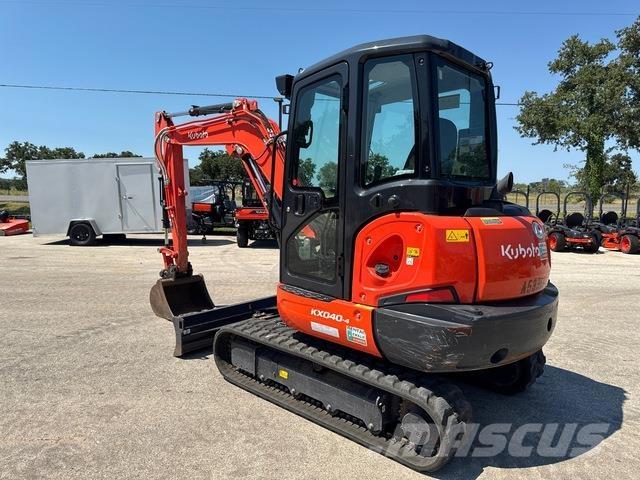 Kubota KX040-4 Pásová rýpadla