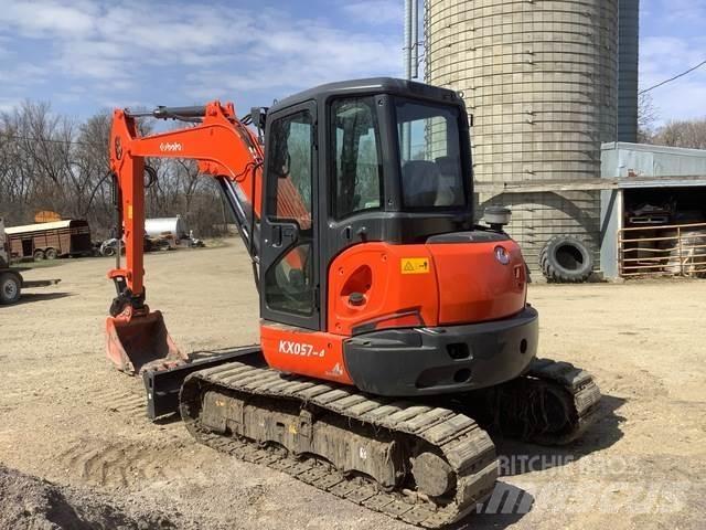 Kubota KX057-4 Pásová rýpadla
