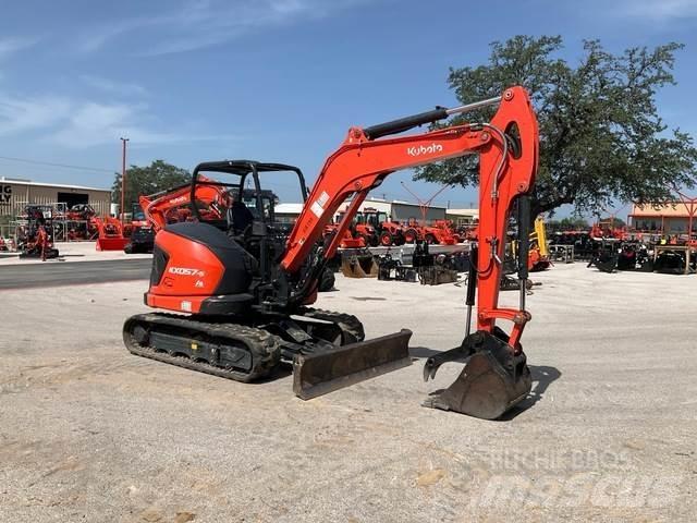 Kubota KX057-5 Pásová rýpadla