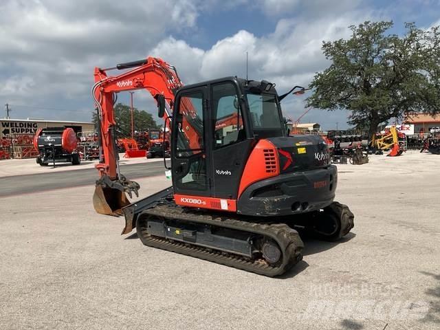 Kubota KX080-5 Pásová rýpadla