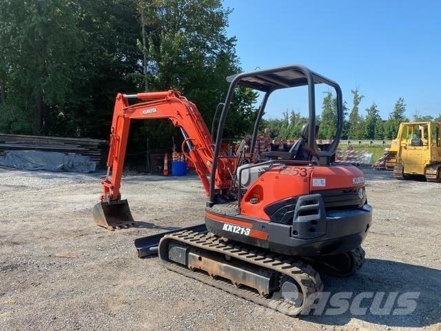 Kubota KX121-3 Pásová rýpadla