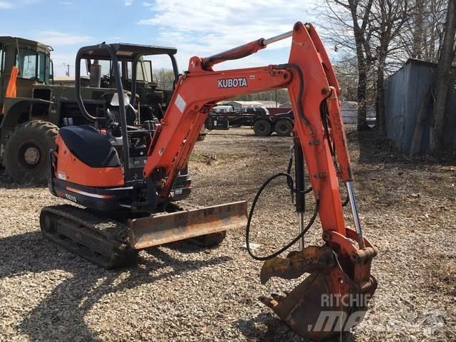 Kubota KX71-3 Pásová rýpadla