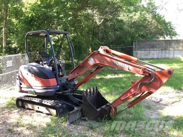 Kubota KX71-3 Pásová rýpadla
