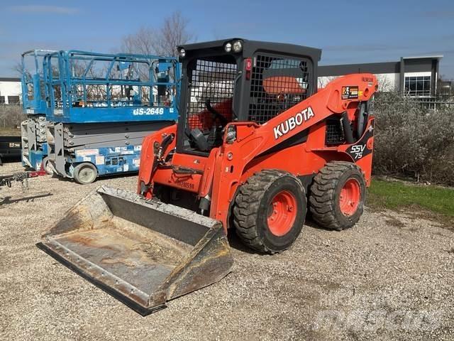 Kubota SSV75 Smykem řízené nakladače