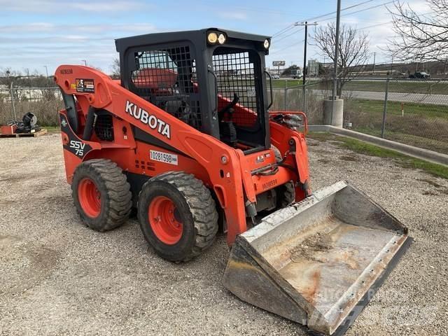 Kubota SSV75 Smykem řízené nakladače