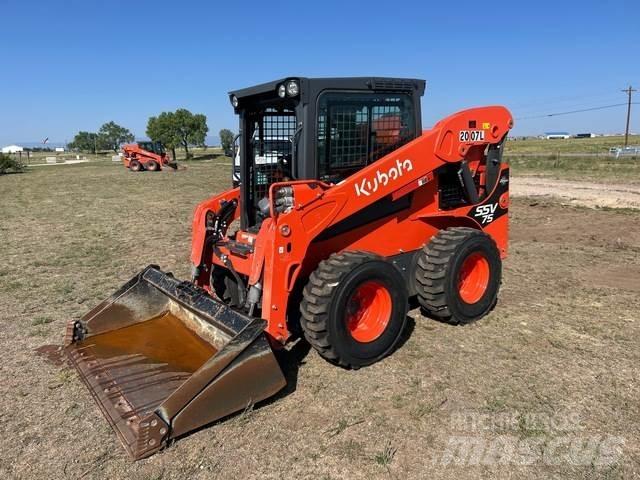 Kubota SSV75 Smykem řízené nakladače