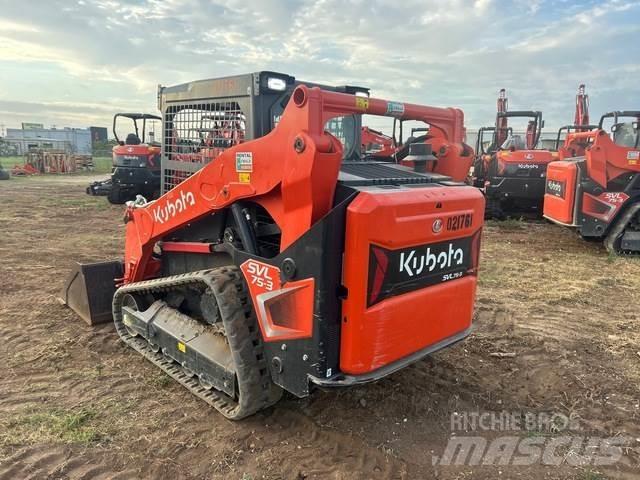 Kubota SVL75-3 Smykem řízené nakladače