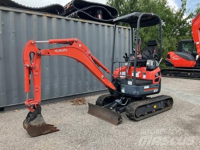 Kubota U17VR1 Pásová rýpadla