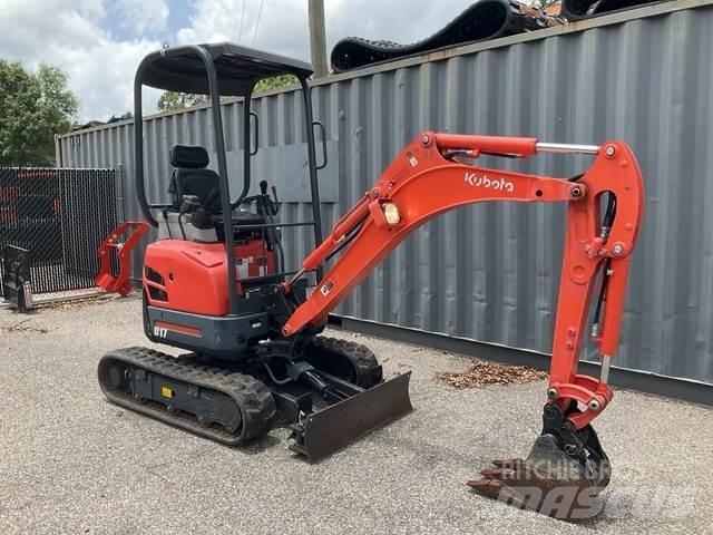 Kubota U17VR1 Pásová rýpadla
