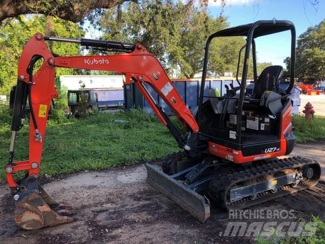Kubota U27-4R1 Pásová rýpadla