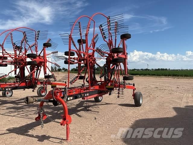 Kuhn GA7501+ Obraceče a shrabovače sena