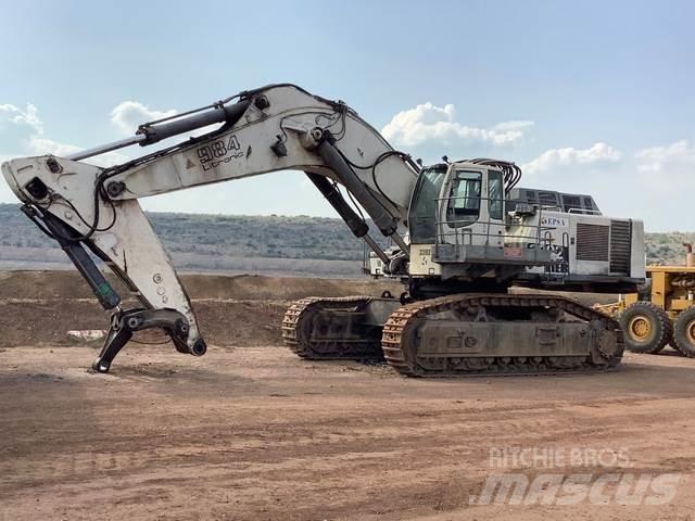 Liebherr 984C Pásová rýpadla