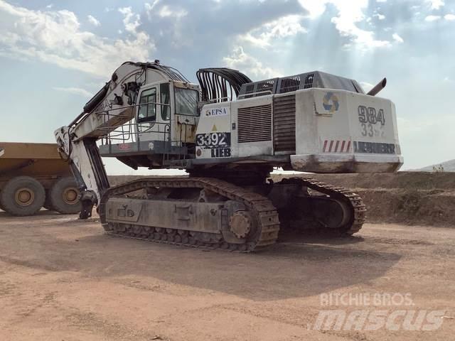 Liebherr 984C Pásová rýpadla