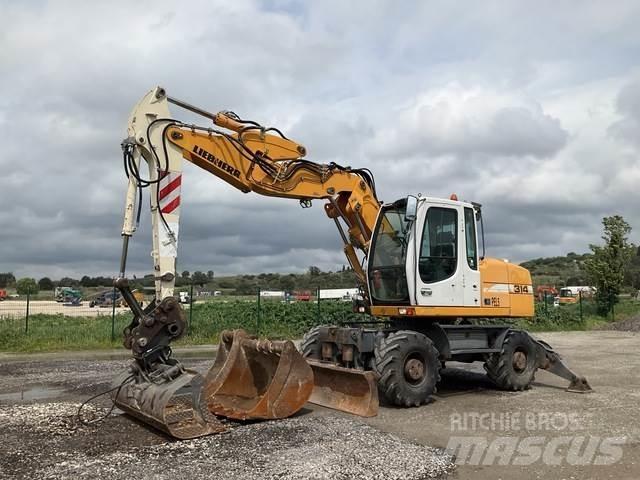 Liebherr A314 Kolová rýpadla