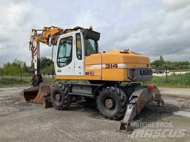 Liebherr A314 Kolová rýpadla