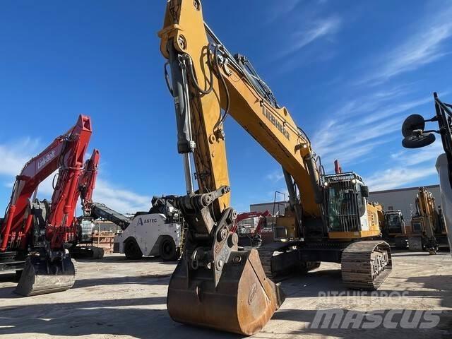 Liebherr R956 Pásová rýpadla
