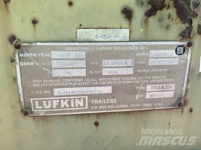 Lufkin TFV-IP Skříňové přívěsy