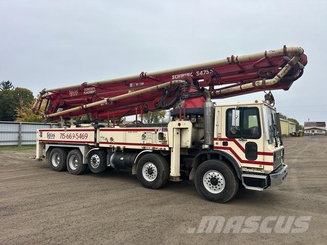 Mack S 45SX Nákladní auta s čerpadly betonu