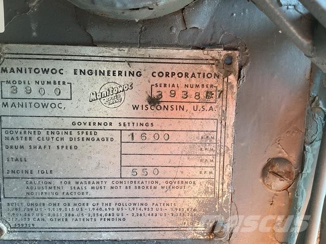 Manitowoc 3900 Pásové jeřáby