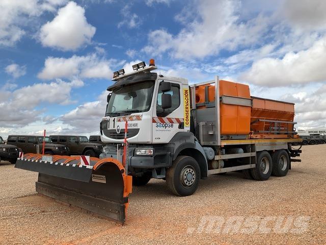 Renault Kerax Sněžné pluhy, přední sněhové radlice