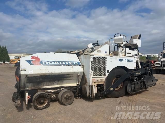 Roadtec RP190E Finišery
