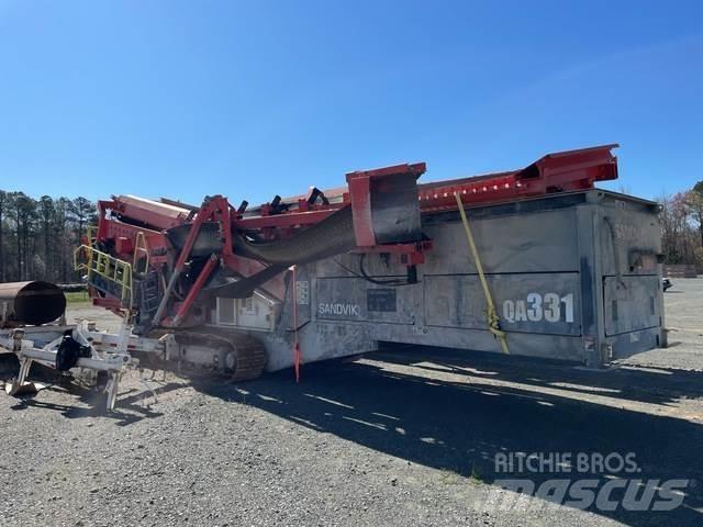 Sandvik QA331 Třídiče