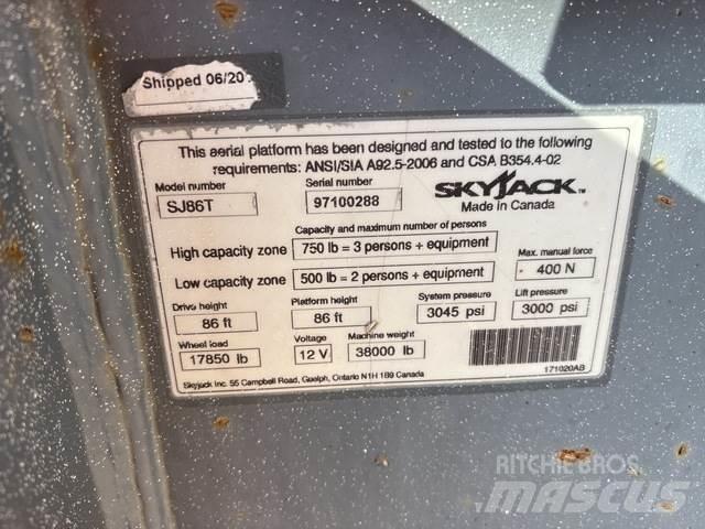 SkyJack SJ86T Stavebnictví - ostatní