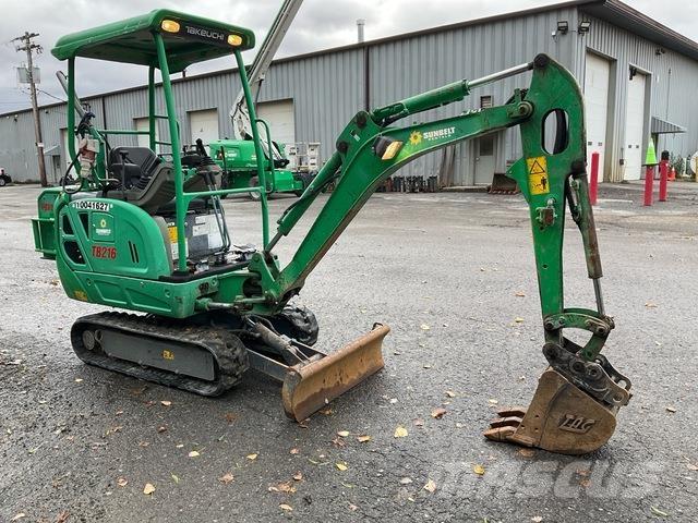 Takeuchi TB216 Pásová rýpadla